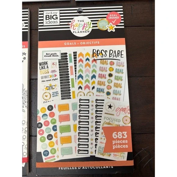 Happy Planner Stickers - 7 different packs selling as one lot - ALL NEW - Picture 3 of 9